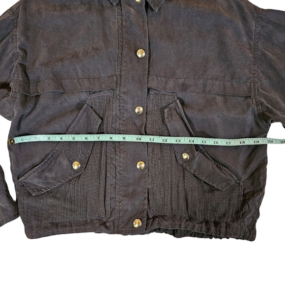 Blank NYC Dark Grey Utility Jacket, XS - Picture 10 of 13